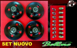 Coppe ruota e dadi Alfa Romeo Alfetta Giulietta etc serie nu