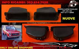 Cuffie fanalini anteriori Fiat 127 prima serie coppia nuove