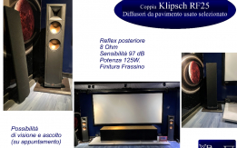 Kilpsch RF25 diffusori da pavimento.Usato selezionato