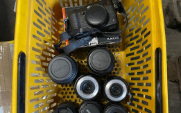 LOTTO UNICO - Materiale vario per ottica e fotografia