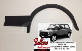 Modanatura archetto parafango Autobianchi A 112