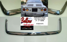 Paraurti posteriore Fiat 850 Coupe seconda e terza serie -