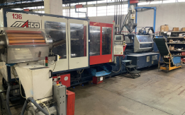 Pressa oleodinamica stampaggio plastica Maico Presse Teks